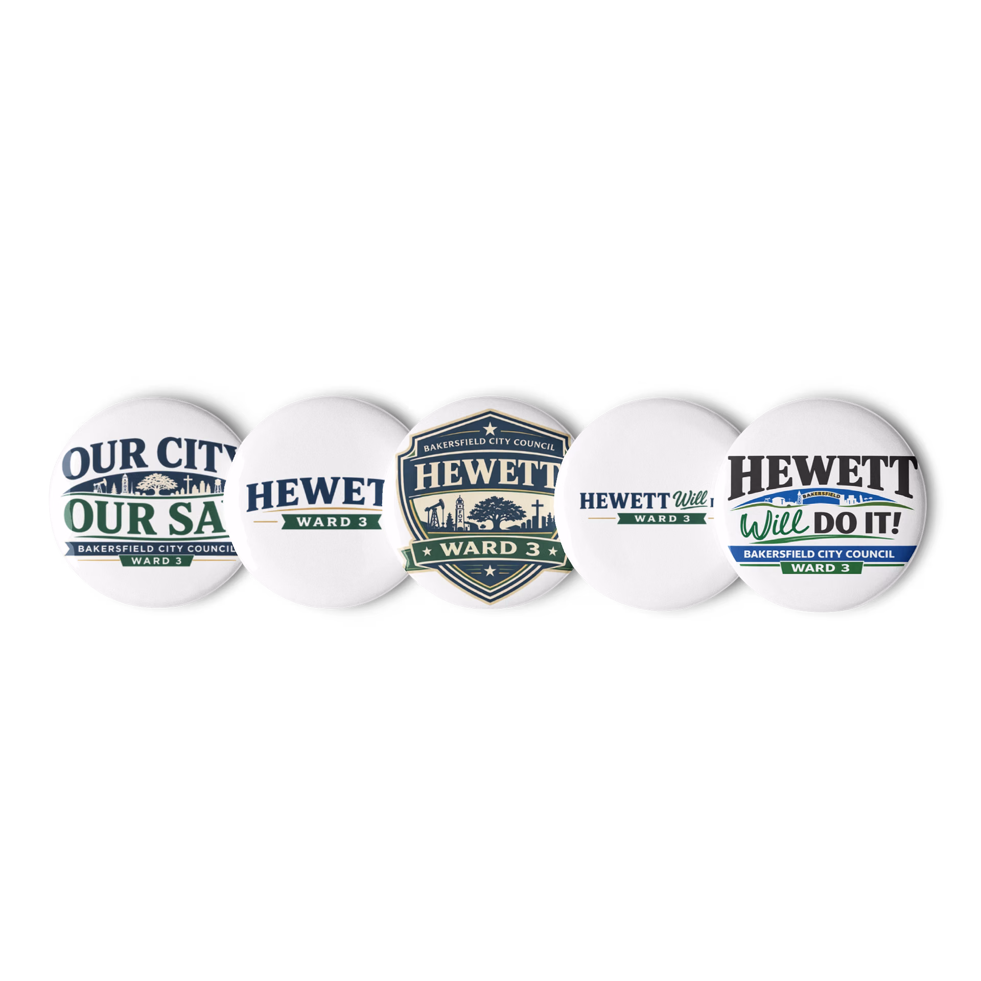 Hewett Campaign Button Collection